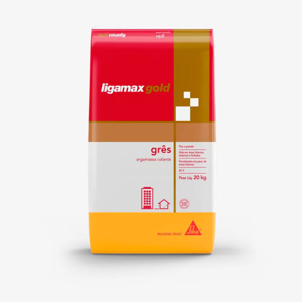 Argamassa Colante Tipo ACII Gold Grês 20kg Ligamaxgold