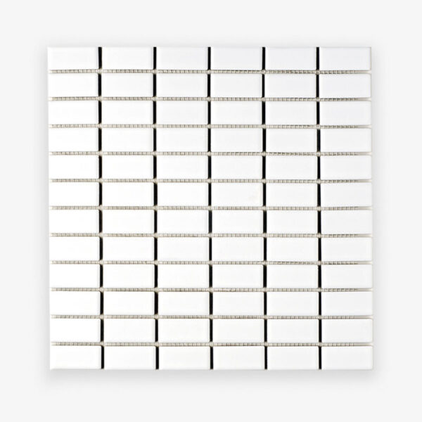 Branco 2,5x5 Junta Reta Atlas