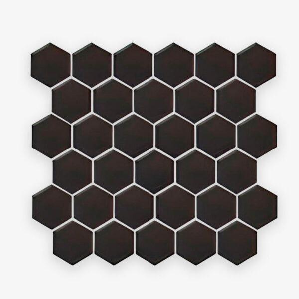 Pastilha Hexagonal Preta 5cm Atlas