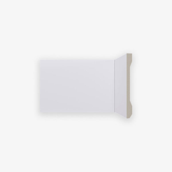 Rodapé Frisado Branco Lev151 15cm Santa Luzia