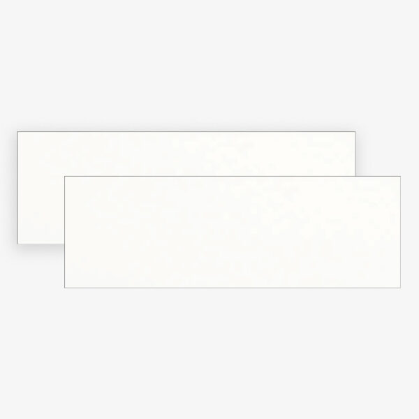 WHITE PLAIN MATTE 30x90