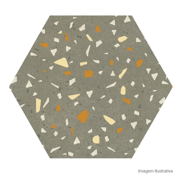 CONFETE HEXA DGN MIX NAT 17,5X17,5