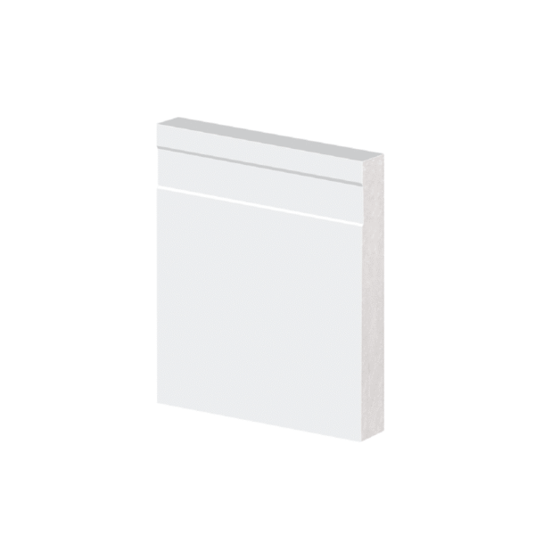 GUARNICAO FRISADA BRANCA 100X15MM
